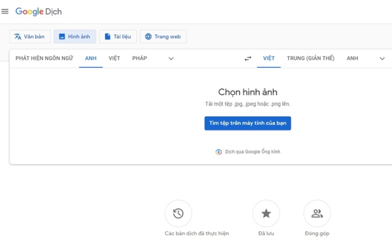 Cách dùng google dịch hình ảnh trên điện thoại và máy tính đơn giản nhất