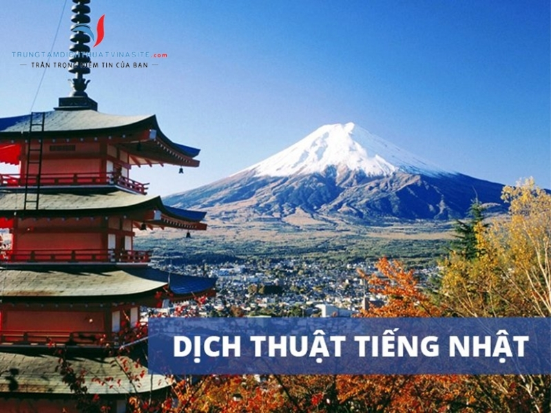 Dịch tiếng Nhật chuyên ngành